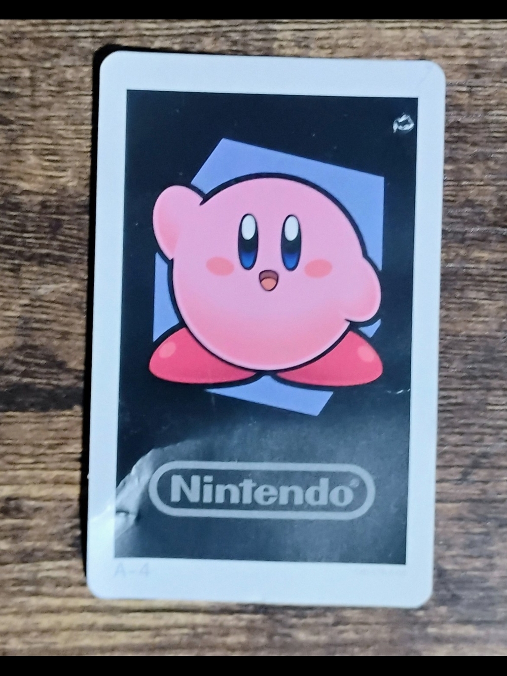 Nintendo Kirby Collector Card
